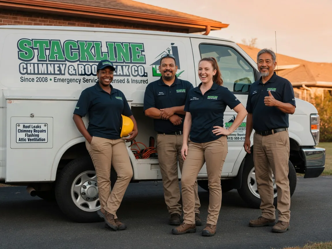 Chimney flashing repair company in Rolette, ND